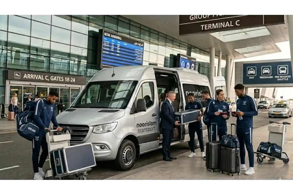 Team airport transfers